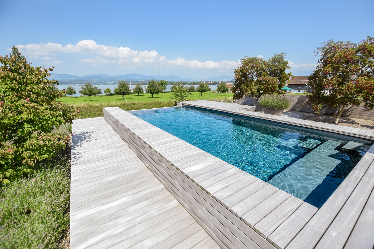 Living Pool Technik: Infinity Pool ganz ohne Chemie